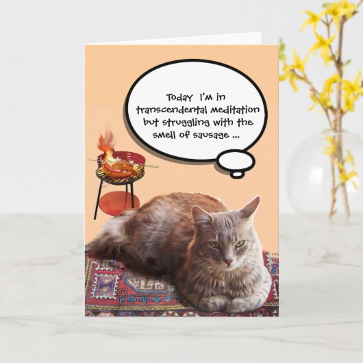 KAT IN TRANSCENTALE BEMIDDELING , VADERDAG KAART (Gele Bloem)