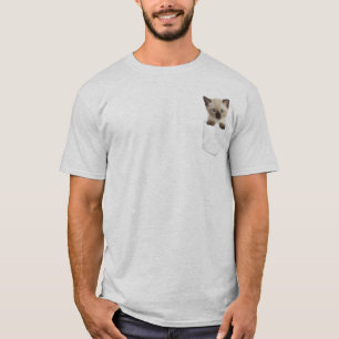Kat in uw zakje t-shirt