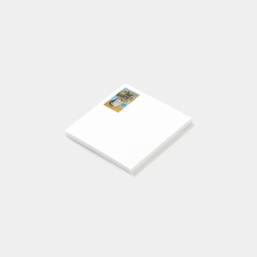 Kat in VanGogh / POST IT Post-it® Notes (Schuin)