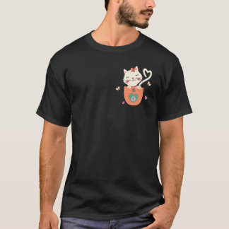 Kat In Zak Voor Vrouwen Mannen Jongens Meisje  Kat T-shirt