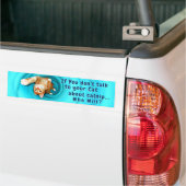 Kat Inspiratie Bumpersticker (Op Truck)