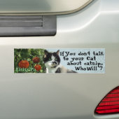 Kat Inspiratie Bumpersticker (Op auto)