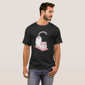 Kat Internationale Yogadag 1 T-shirt (Voorkant volledig)