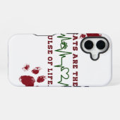 Kat iPhone 16 Hoesje (Achterkant horizontaal)