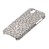 Kat iPhone Case-Mate iPhone Case (Onderkant)
