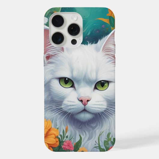 Kat iPhone Hoesje (Achterkant)