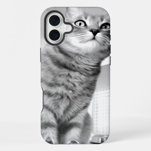 Kat iPhone Hoesje (Achterkant)