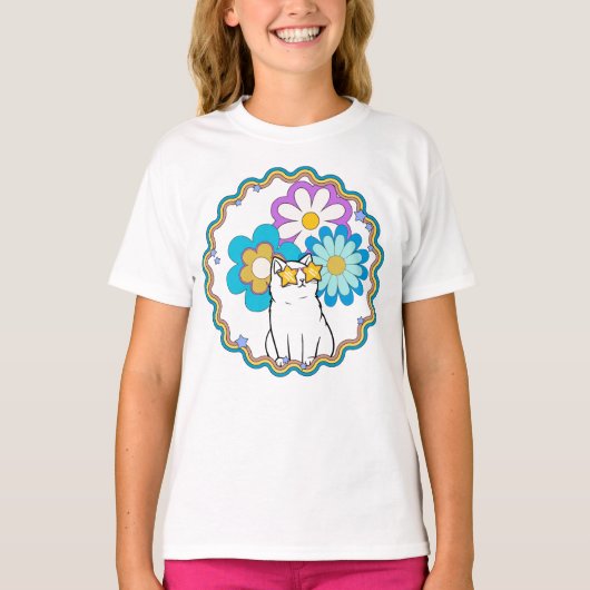 Kat is een ster t-shirt (Voorkant)