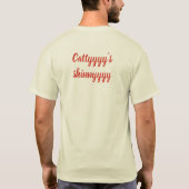 kat is glanzend t-shirt (Achterkant)