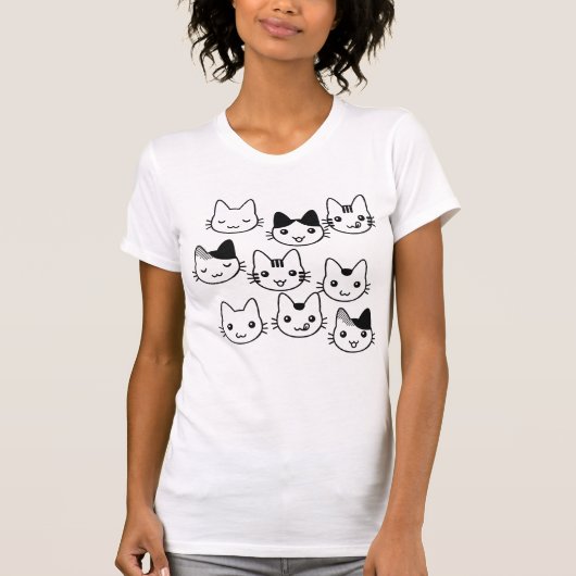 Kat is overal te zien!!! t-shirt (Voorkant)