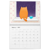 Kat Jaar van de besnoeiing Kalender (Feb 2027)