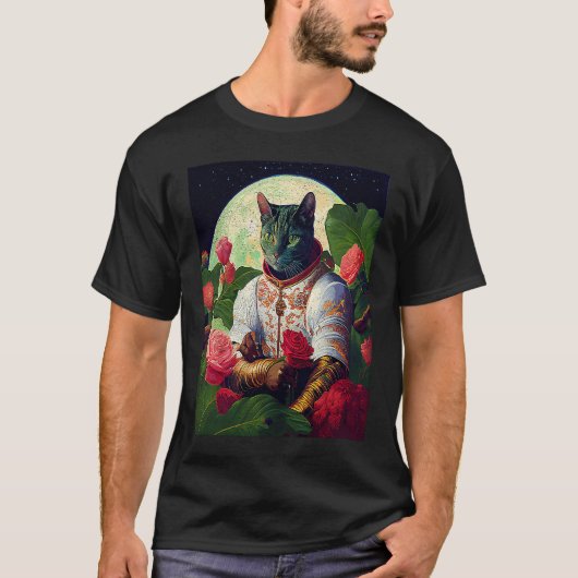 Kat Jacht Planeet T-shirt (Voorkant)