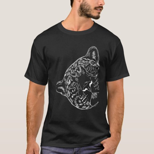Kat Jaguar T-shirt (Voorkant)