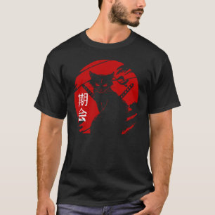 Kat Japanse Cadeaus Voor Kat Papa Mannen Vrouwen K T-shirt