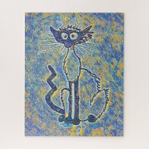 Kat Jigzaag Puzzle