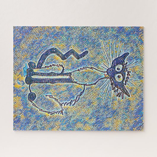 Kat Jigzaag Puzzle Legpuzzel (Horizontaal)