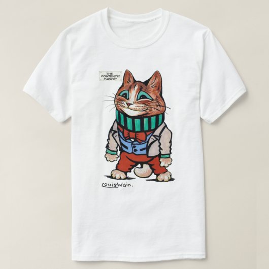 Kat jongen, Louis Wain T-shirt (Design voorkant)