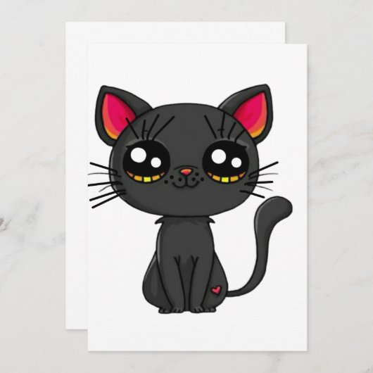 Kat Kaart (Voorkant / Achterkant)