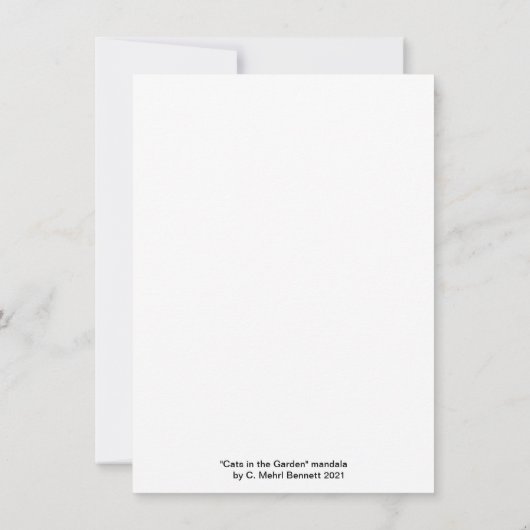 Kat-kaart (Achterkant)