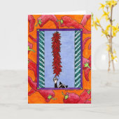 kat kaart (Gele Bloem)