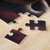 kat kaart spel AI kunst puzzel (Zijkant)