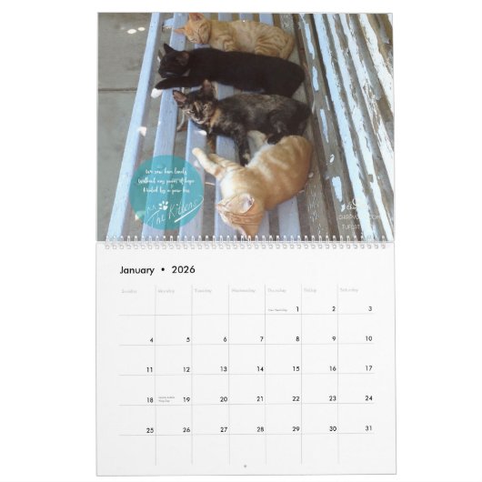 Kat kalender 2018 - Chirpy Cats (Jan 2026)
