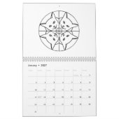 Kat kalender voor artistieke katten (Jan 2027)
