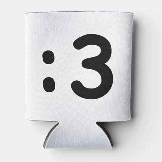 Kat kant Emoticon:3 Blikjeskoeler (Voorkant)