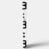 Kat kant Emoticon:3 Case-Mate iPhone Case (Achterkant / Links)