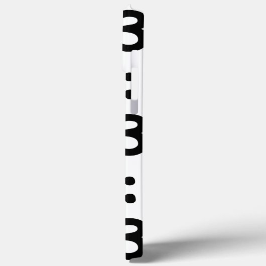 Kat kant Emoticon:3 Case-Mate iPhone Case (Achterkant / Links)