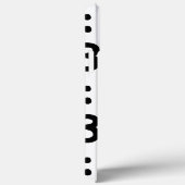 Kat kant Emoticon:3 Case-Mate iPhone Case (Achterkant / Rechts)