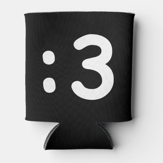 Kat kant Emoticon: 3 Koelbox Blikjeskoeler (Voorkant)