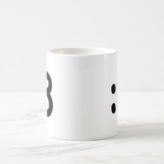 Kat kant Emoticon:3 Koffiemok (Center)