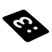 Kat kant Emoticon:3 Magneet (Rechterzijde)