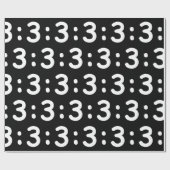 Kat kant Emoticon:3 Verpakkingspapier Cadeaupapier (Vlak)