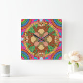 Kat Karma Clock Vierkante Klok (Huis)