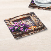 Kat Kartonnen Onderzetters (Schuin)