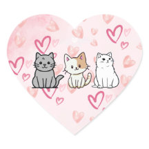 Kat Kartoons en Hartjes
