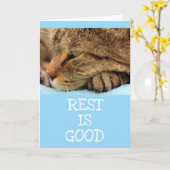 Kat-Kat advies voor testen komt goed Kaart (Gele Bloem)