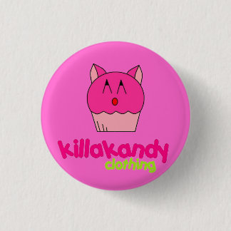 Kat Kat Badge :) Ronde Button 3,2 Cm