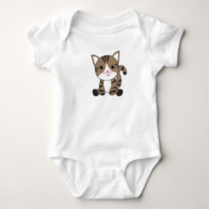 Kat Kat Fellnase Sweet Animals Kinder Baby Katten Romper