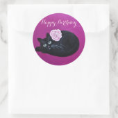 Kat Kat/Happy Birthday Sticker (Tas)