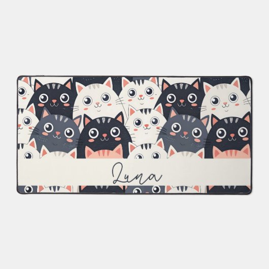 Kat Kat Kaleidoscope Bureaumat (Voorkant)