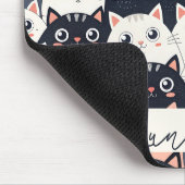 Kat Kat Kaleidoscope Muismat (Hoek)