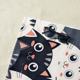 Kat Kat Kaleidoscope Strandlaken