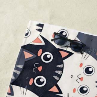 Kat Kat Kaleidoscope Strandlaken