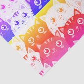 Kat Kat Kaleidoscope Tissuepapier (Detail)