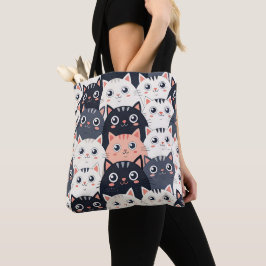 Kat Kat Kaleidoscope Tote Bag