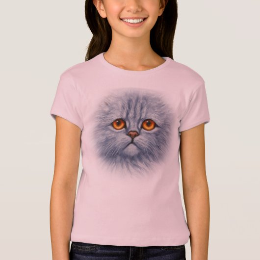 Kat Kat Kat Face T-shirt (Voorkant)