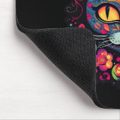 Kat Kat Kitten Paws Sugar Skull Calavera Hwe Muismat (Hoek)
